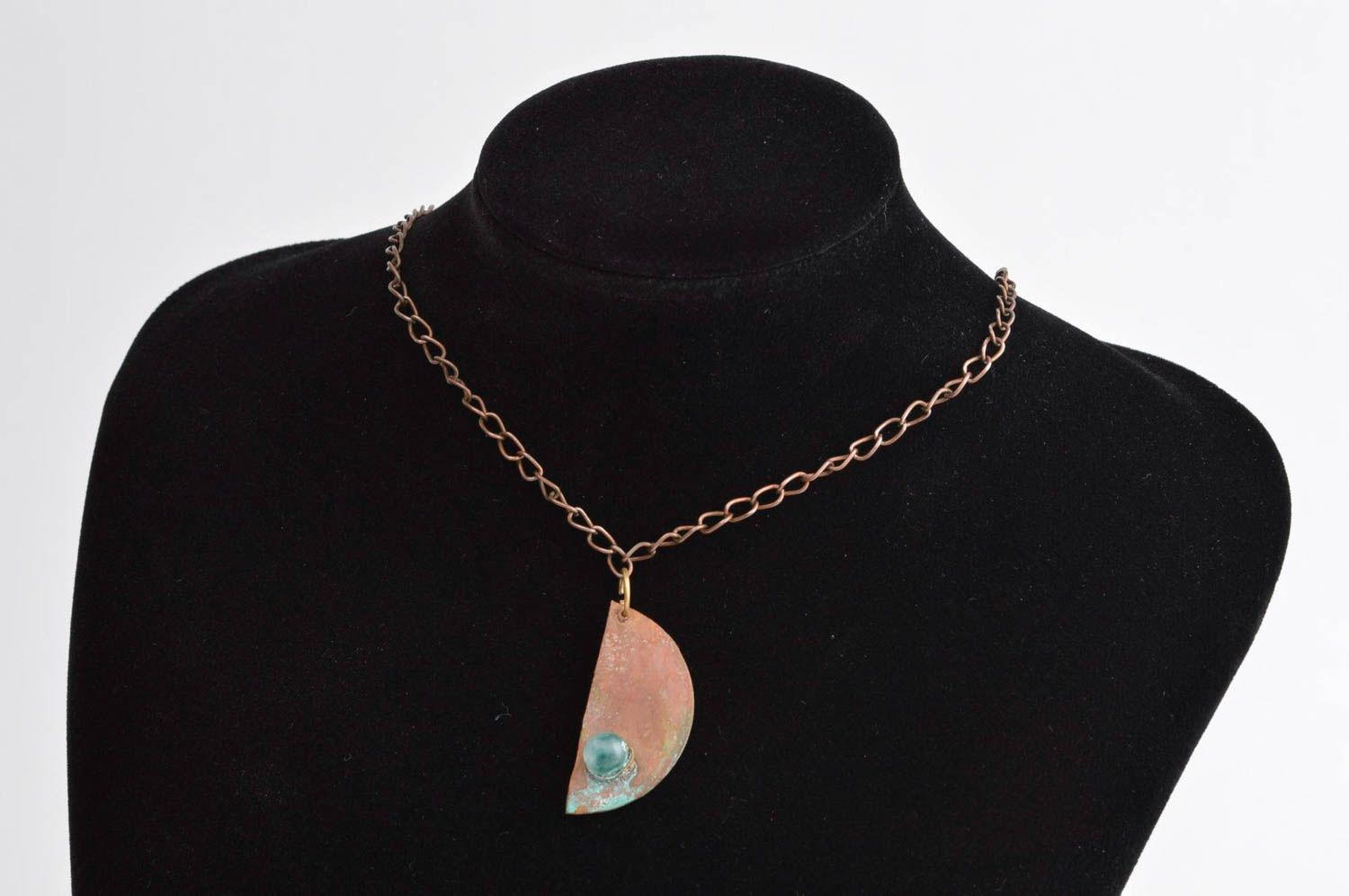 Handmade pendant designer accessory gift ideas unusual neck accessory photo 1