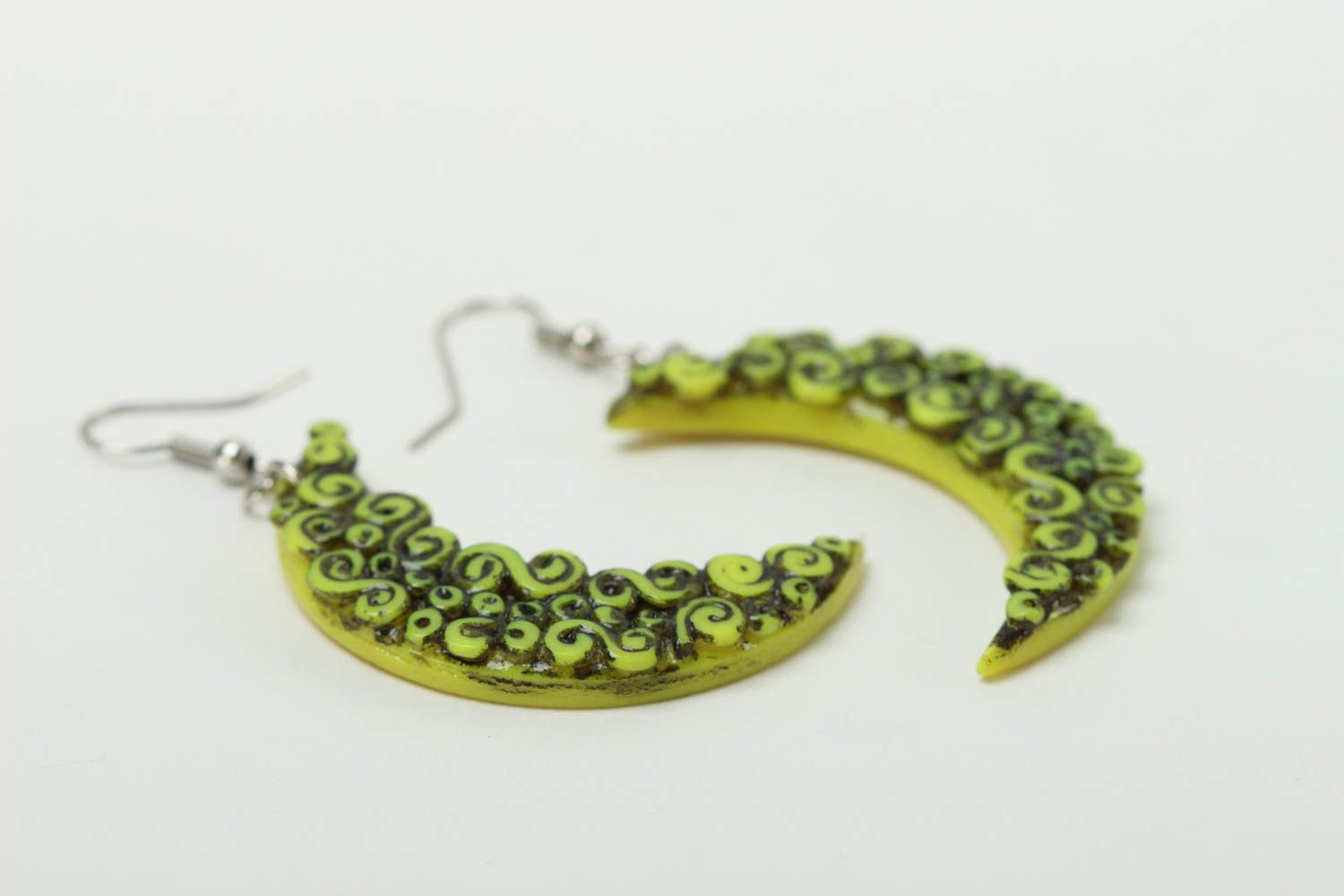 Handmade designer earrings stylish beautiful jewelry cute earrings with charms photo 3