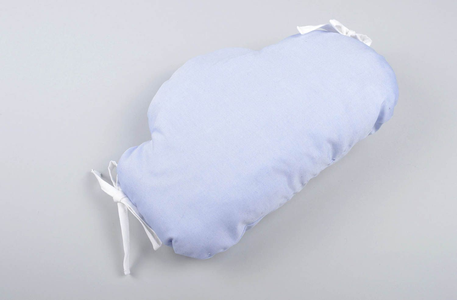 Nestchen für Babybett handmade Nestchen Wolke Bett Kopfschutz Baby in Blau foto 7