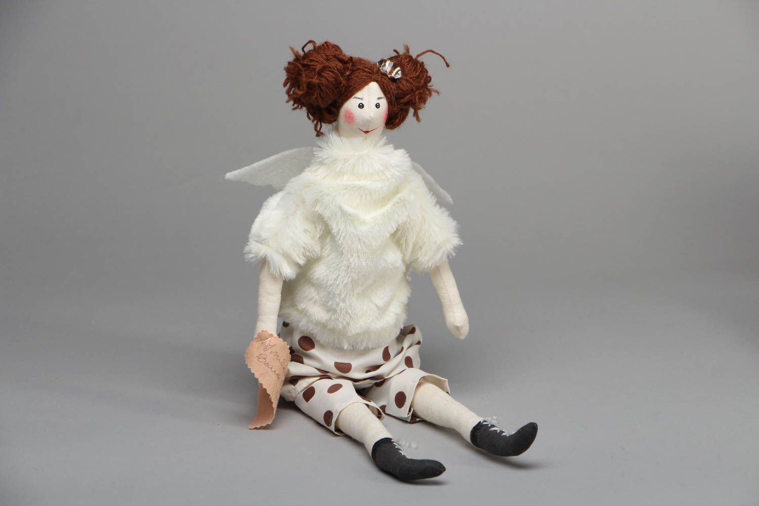 Collectible handmade doll photo 1