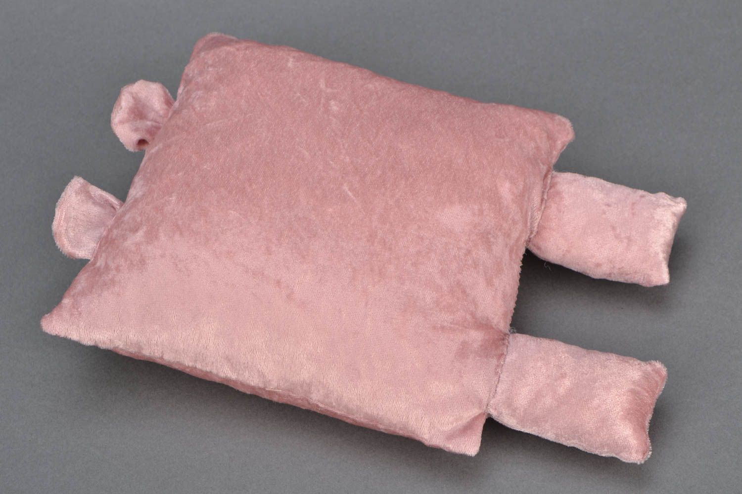 Juguete de peluche con forma de cerdito, almohada para niños foto 4