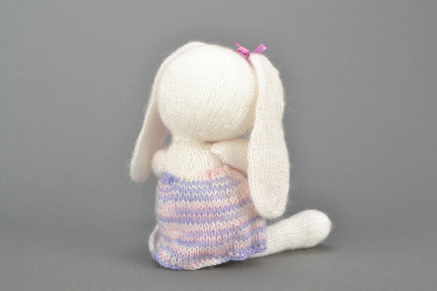 Homemade soft toy Girl Bunny photo 5