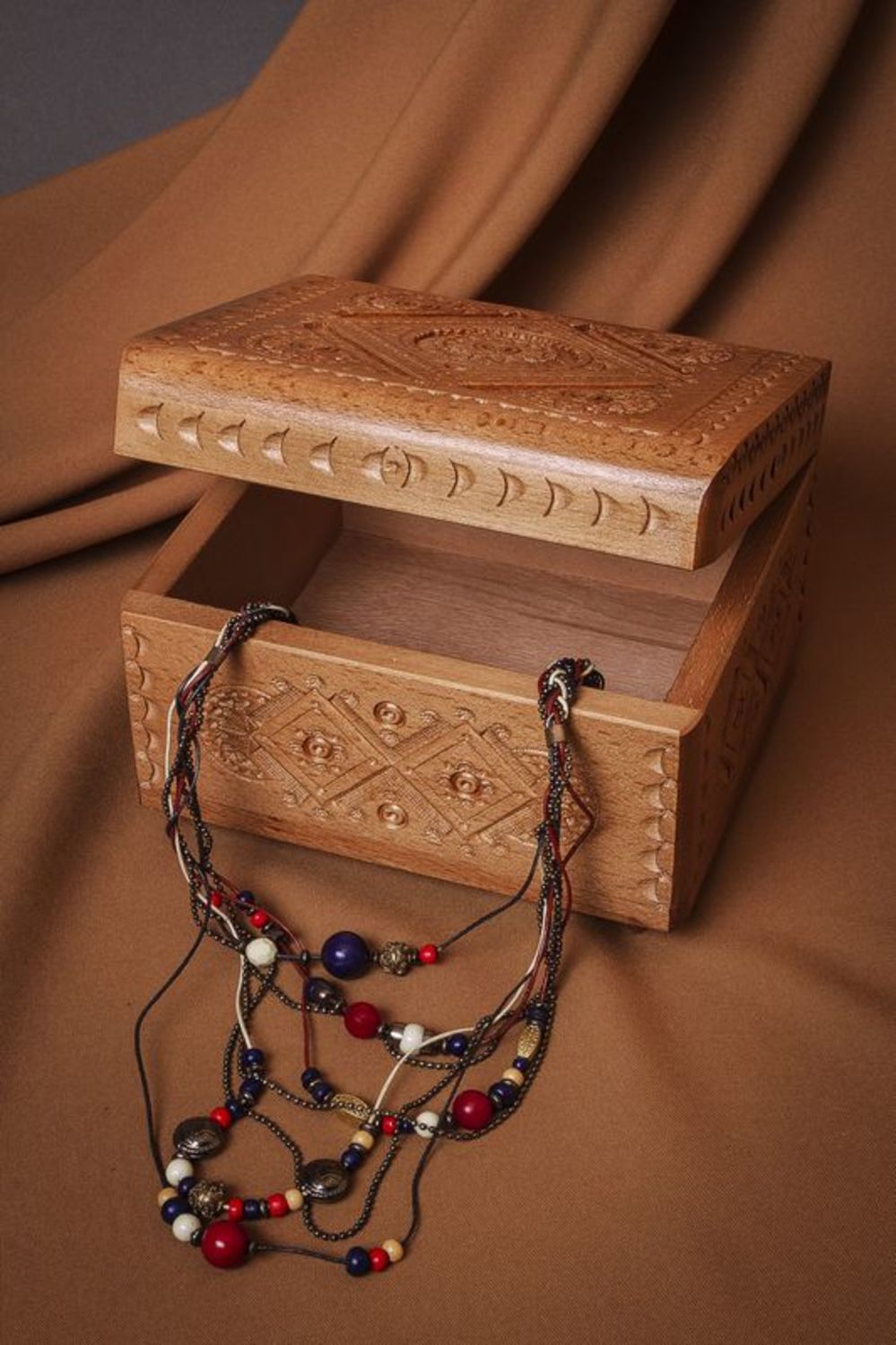 Wooden box for jewelry photo 2