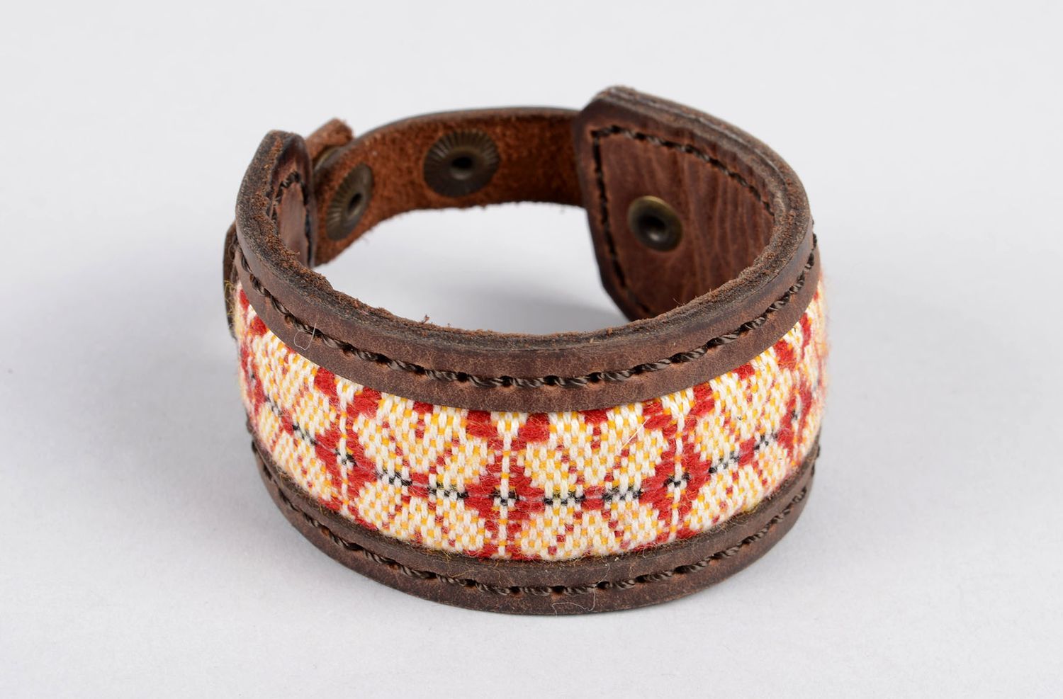 Handmade leather goods bracelets for women leather bracelet gifts for girls photo 1