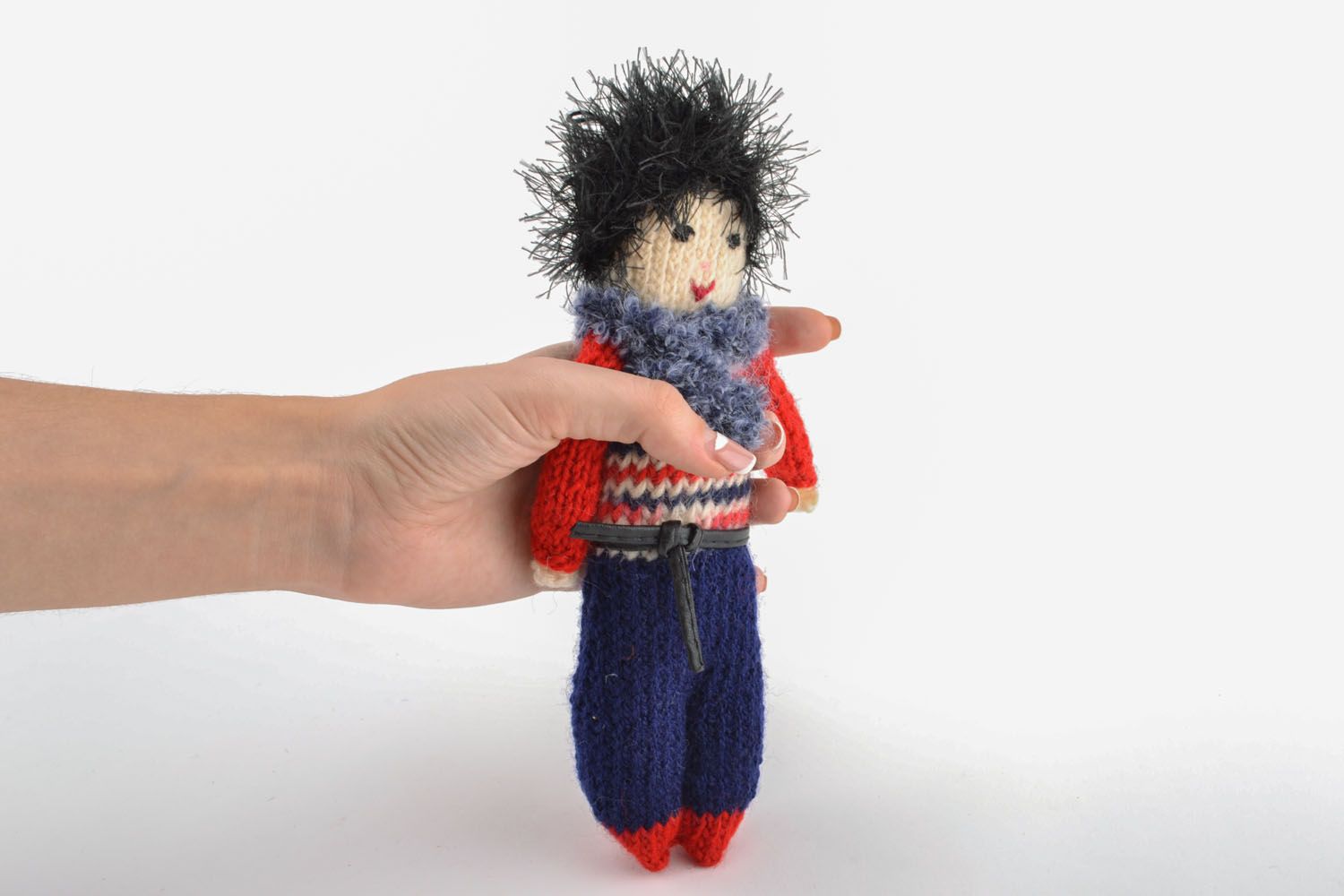 Crochet toy doll photo 5