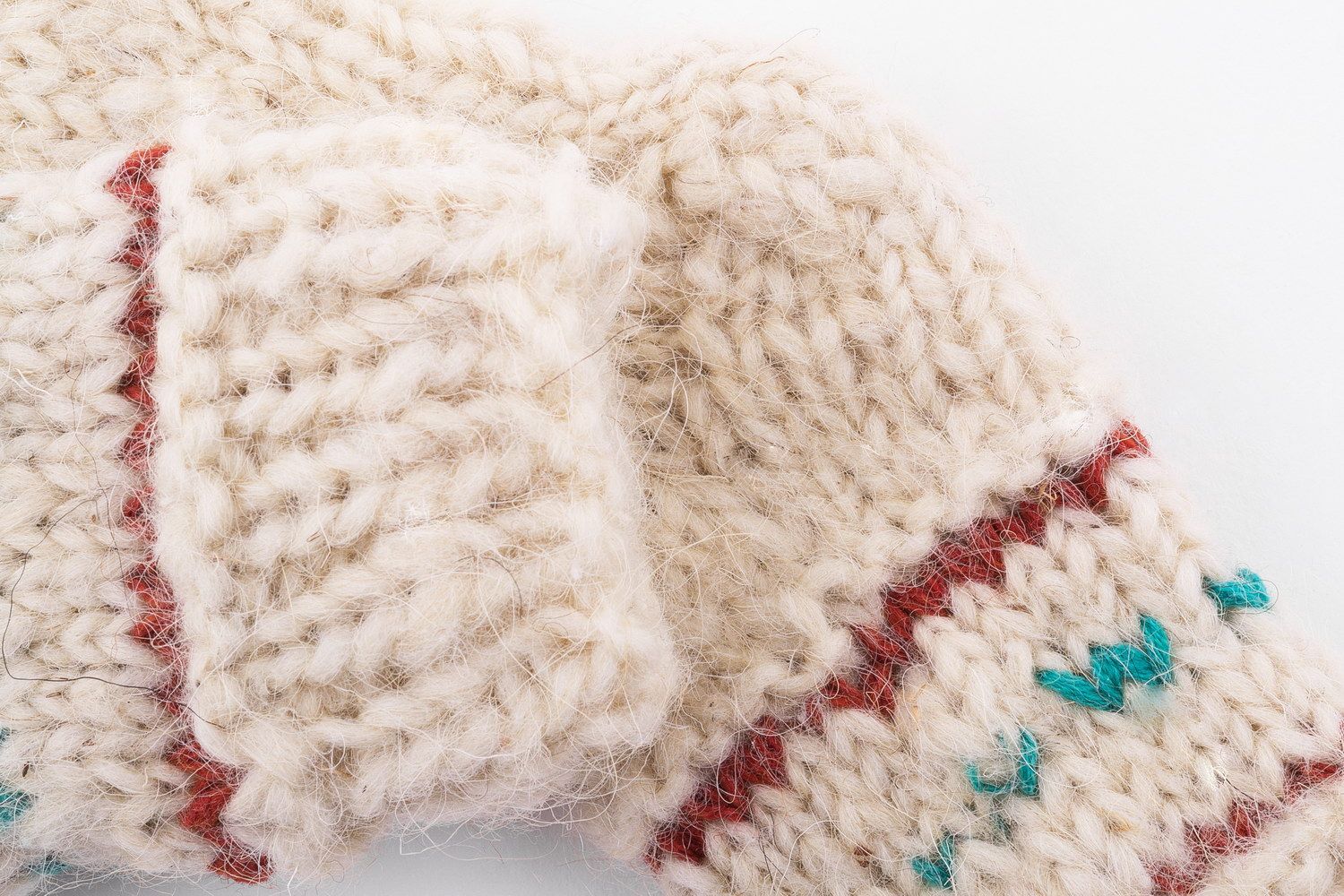 Calzini di lana per bambini fatti a mano Calzini morbidi di lana per bambini 
 foto 1