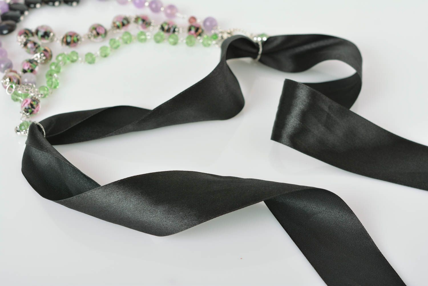 Handmade Perlen Schmuck Collier für Frauen Damen Modeschmuck Frauen Geschenk foto 5
