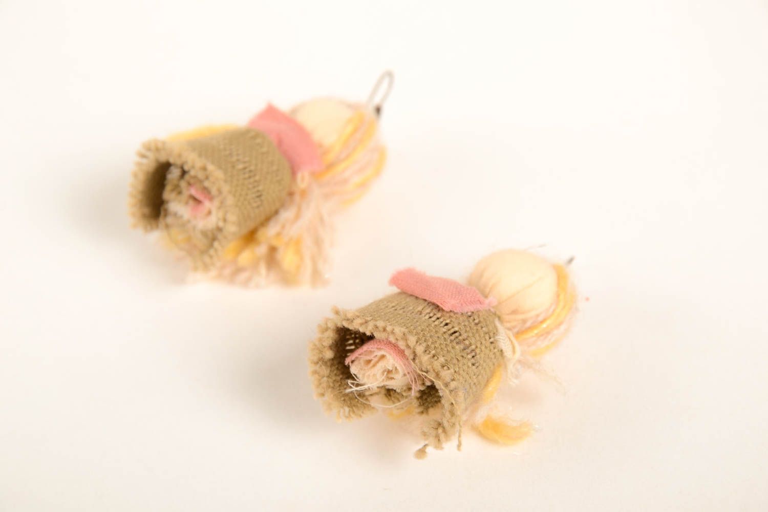 Boucles d'oreilles poupées Bijou fait main style ethnique Cadeau pour femme photo 4