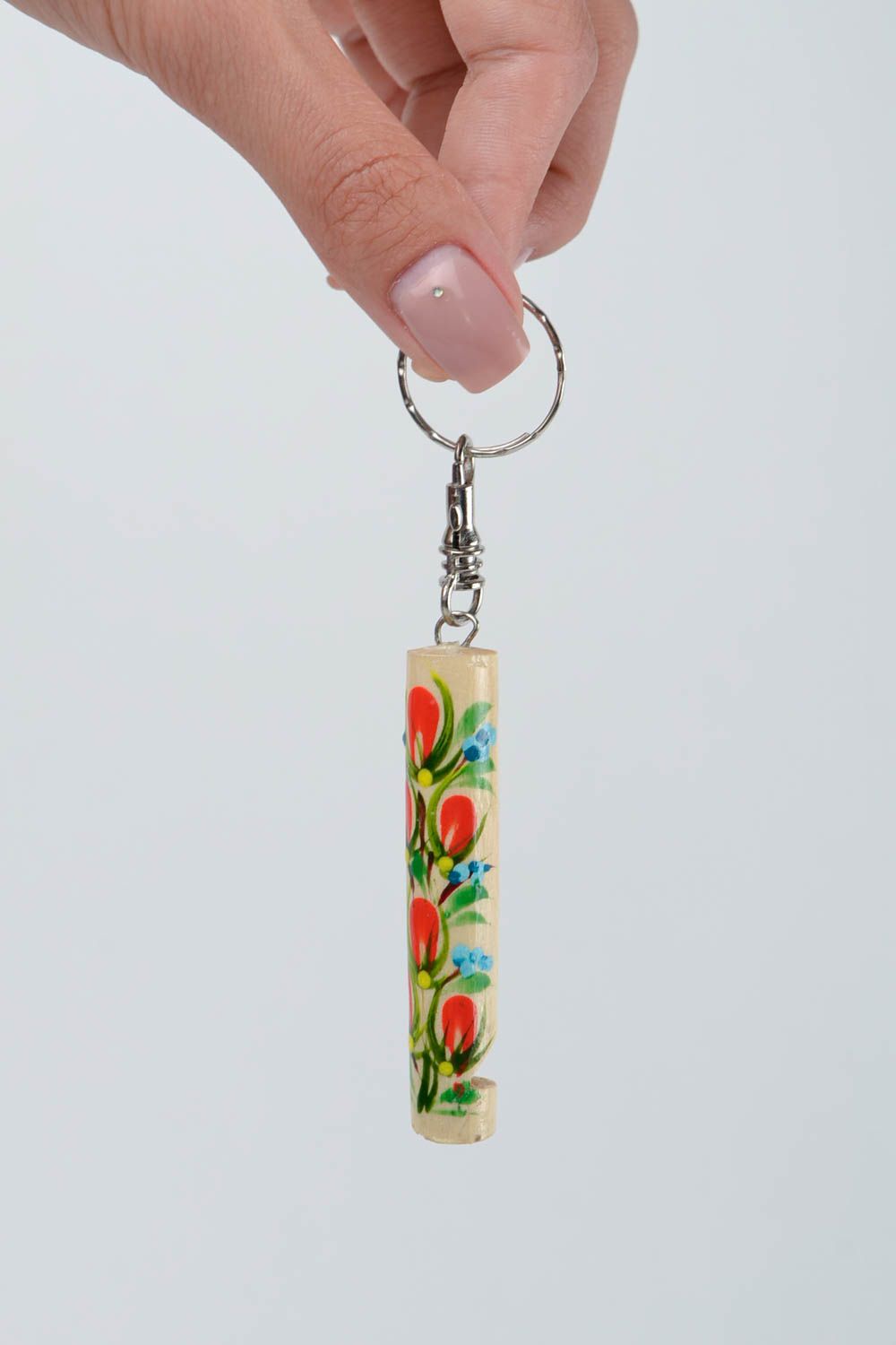 Handmade Schlüssel Anhänger Schlüssel Schmuck Geschenk für Frauen Rohrpfeife foto 2