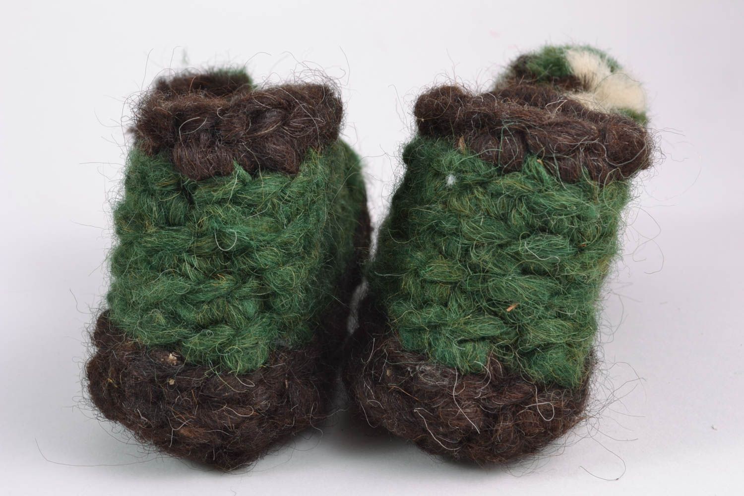 Pantuflas de lana infantiles foto 4