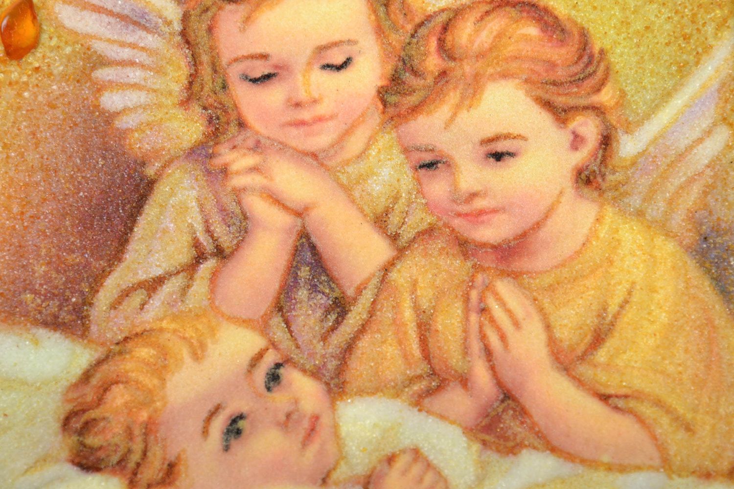 Православная икона для ребенка из янтаря репродукция фото 4