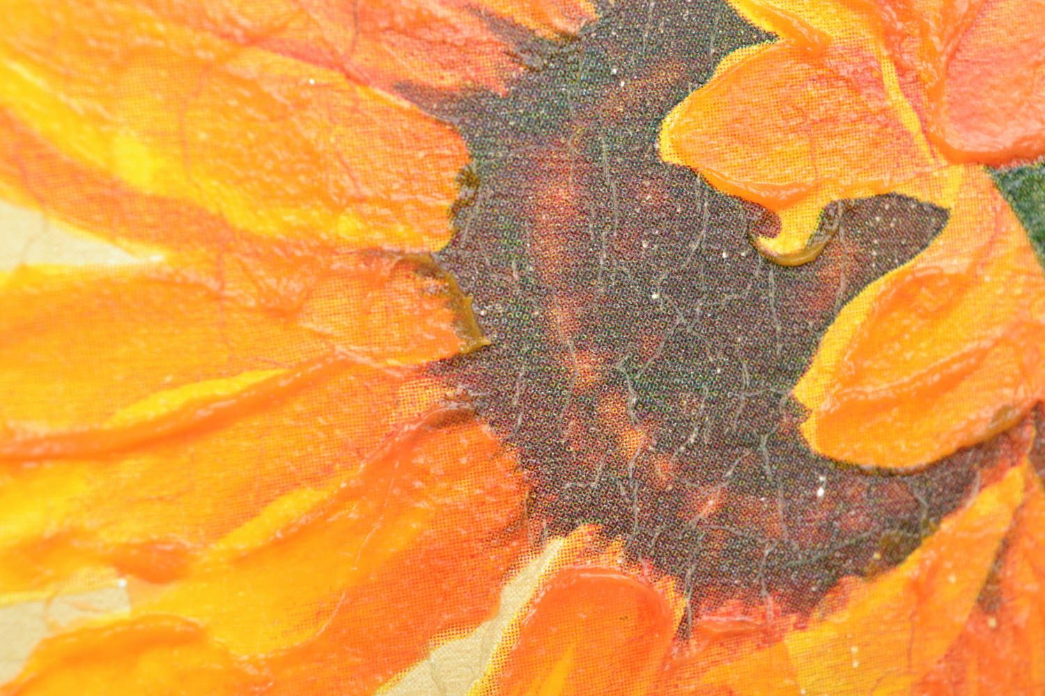 Wall panel with sunflowers photo 4