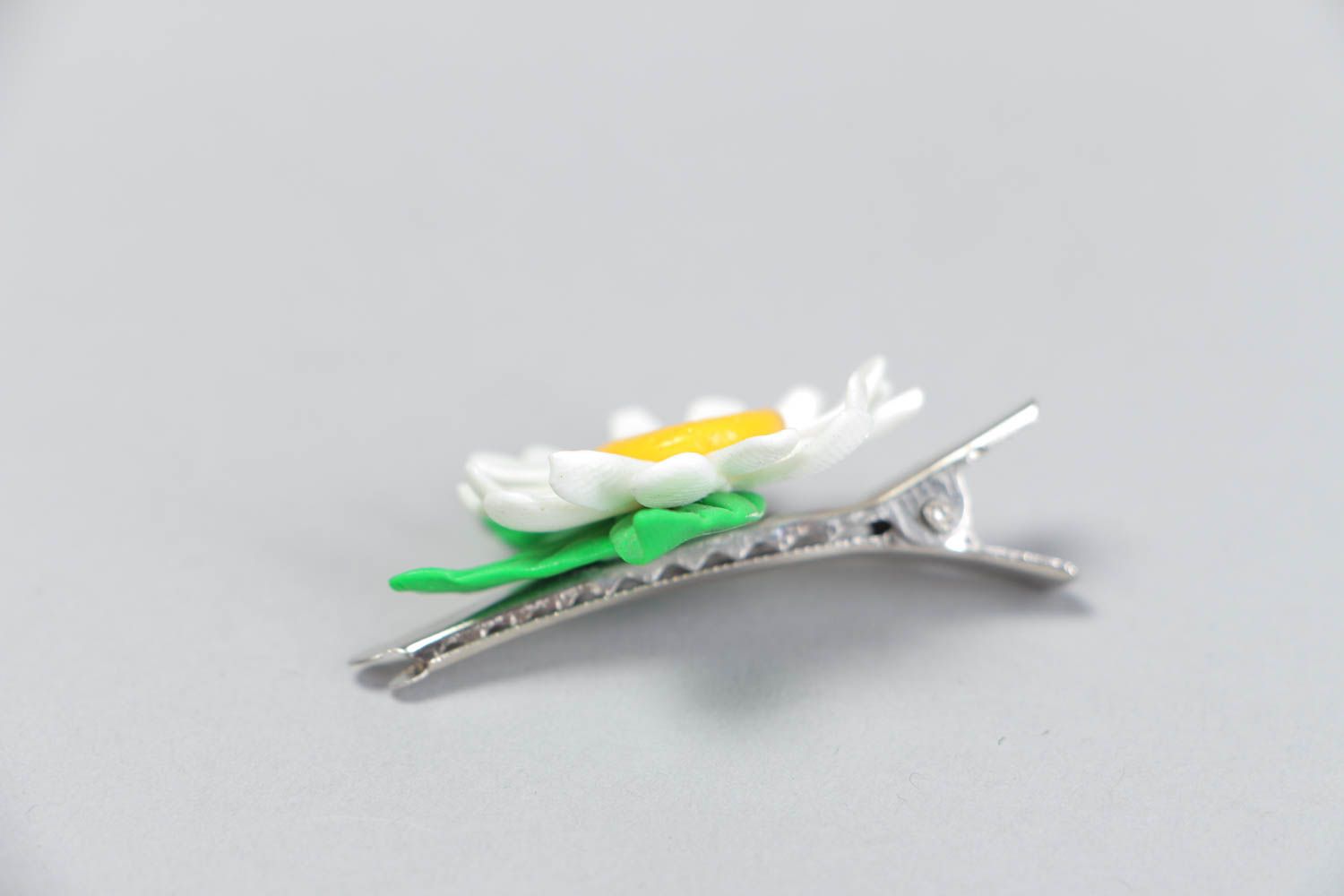 Handmade bright hair clip unusual accessories for hair cute present for girls photo 3