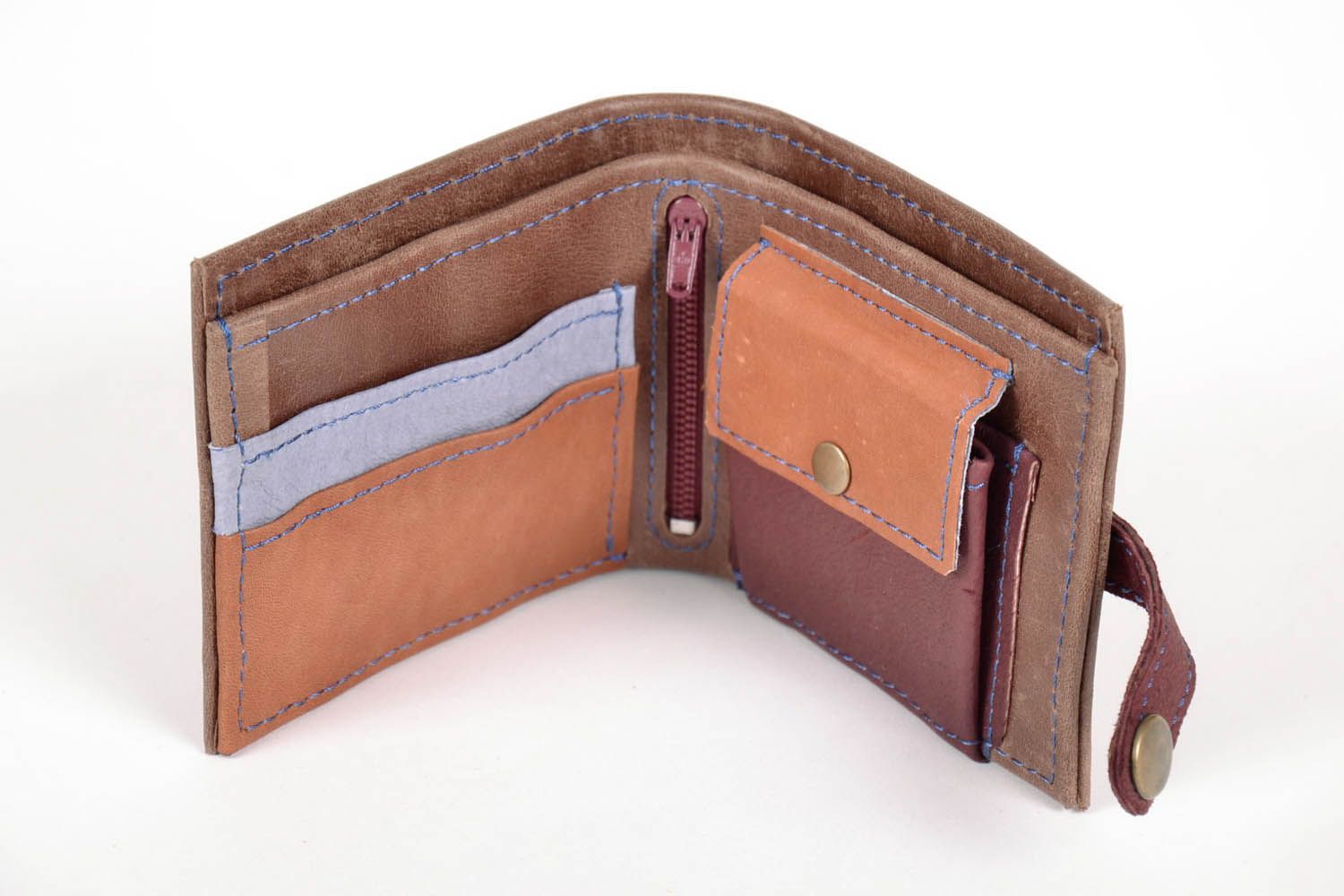 Wallet made ​​of genuine leather photo 3