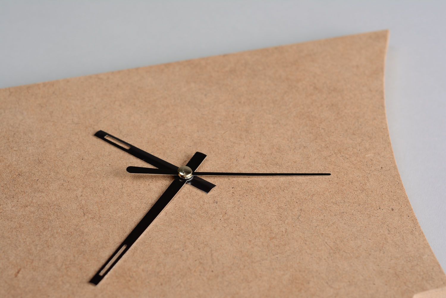 Fiberboard blank clock in the shape of cup photo 5