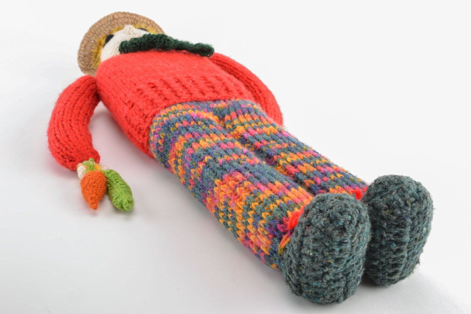 Grande poupée tricotée faite main  photo 2