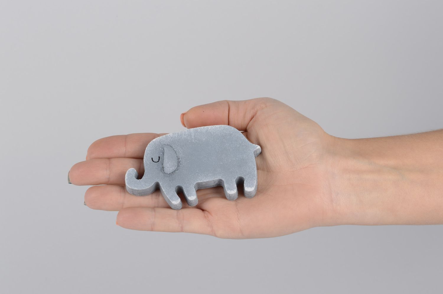 Broche de madera elefante hecho a mano accesorio de moda regalos original foto 5