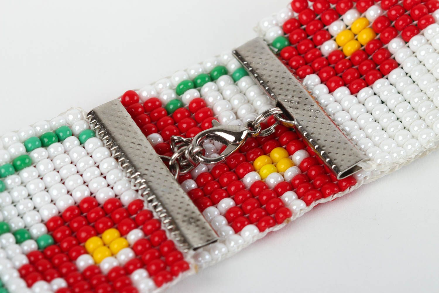 Stylish handmade wrist bracelet woven bead bracelet beaded bracelet designs photo 4