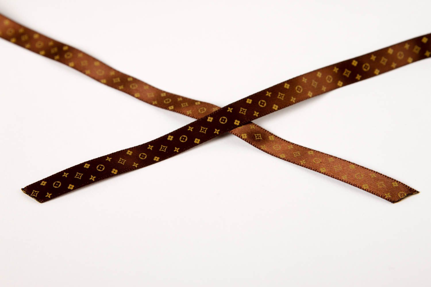 Collier volumineux textile Bijou fait main beige-marron Cadeau pour femme photo 5