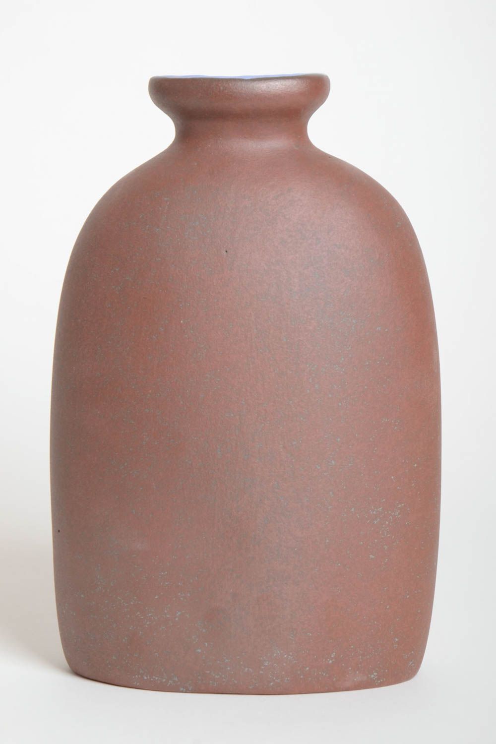Large square ceramic 9 inches decorative vase with multicolor ornament 2 lb photo 4