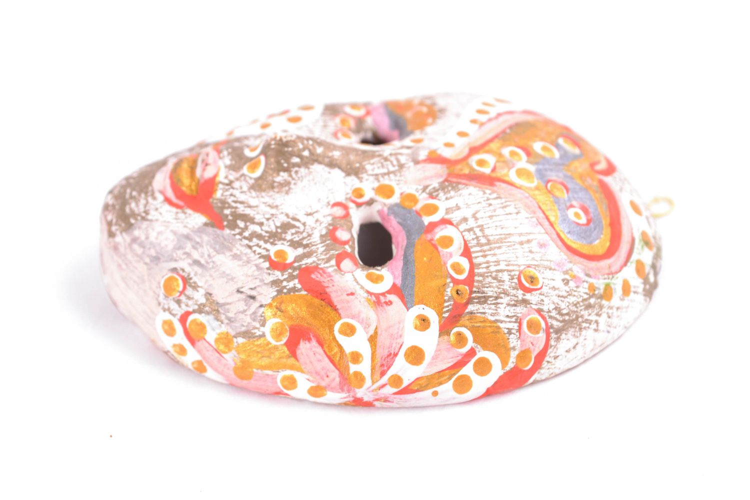 Multi-colored home interior pendant carnival mask photo 4