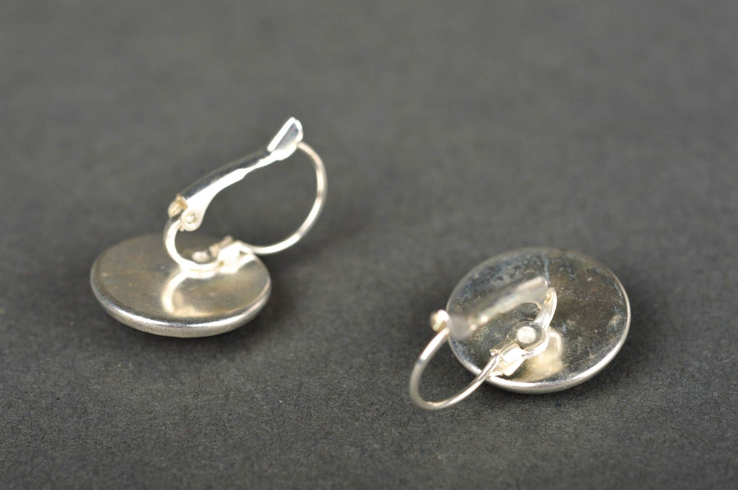 Earrings in vintage style designer handmade earrings tender elegant jewelry photo 5