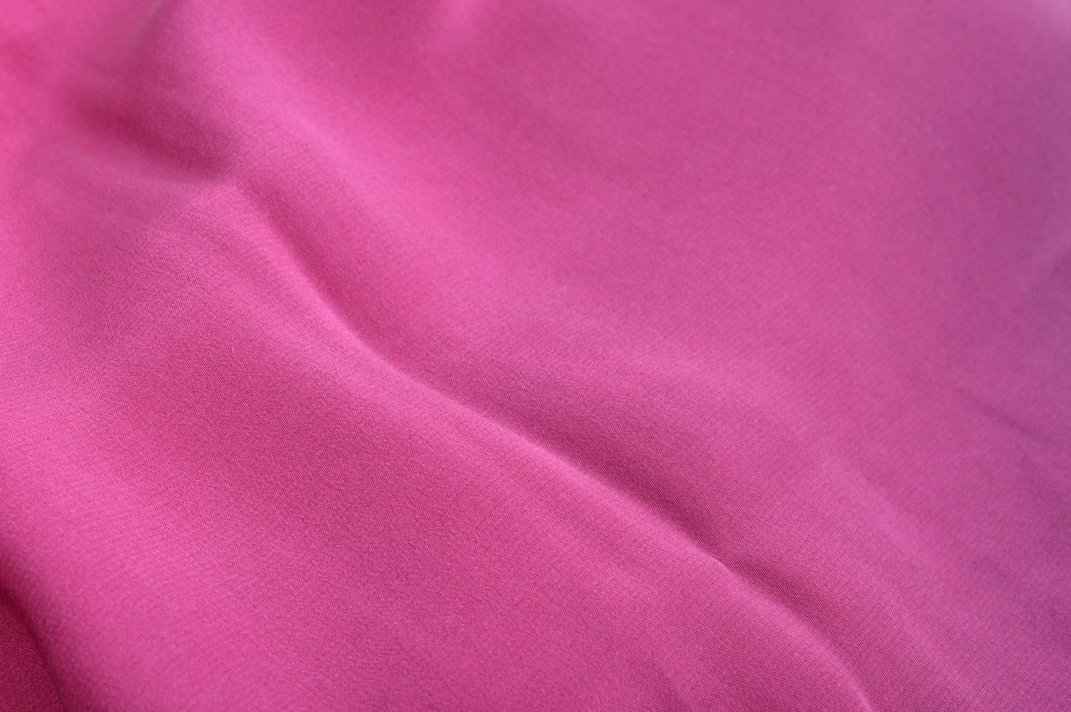 Платок ручной работы платок из шелка женский аксессуар розовый расписной фото 5
