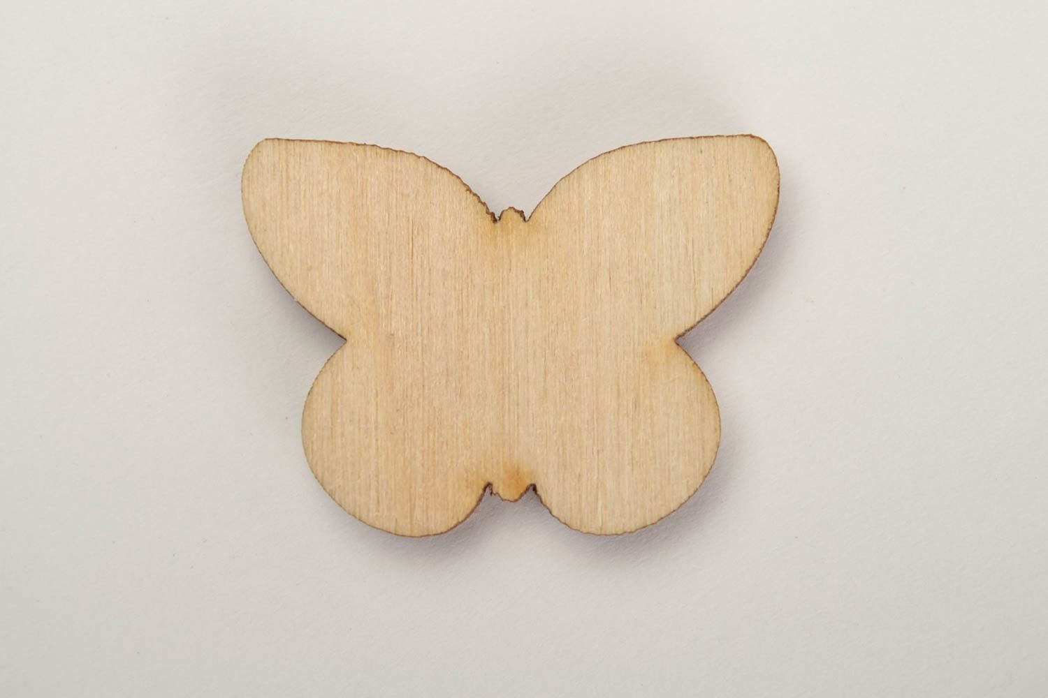 Handmade Figur zum Bemalen Holz Rohling schöne Miniatur Figur Schmetterling foto 3