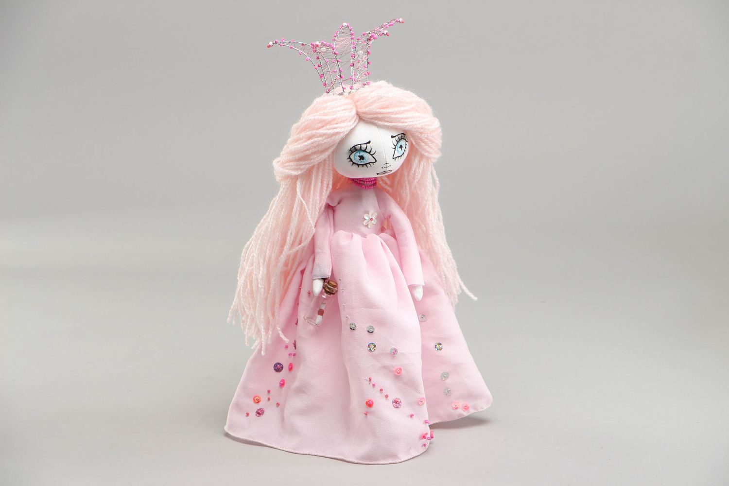 Collectible textile doll Princess of Dreams photo 1