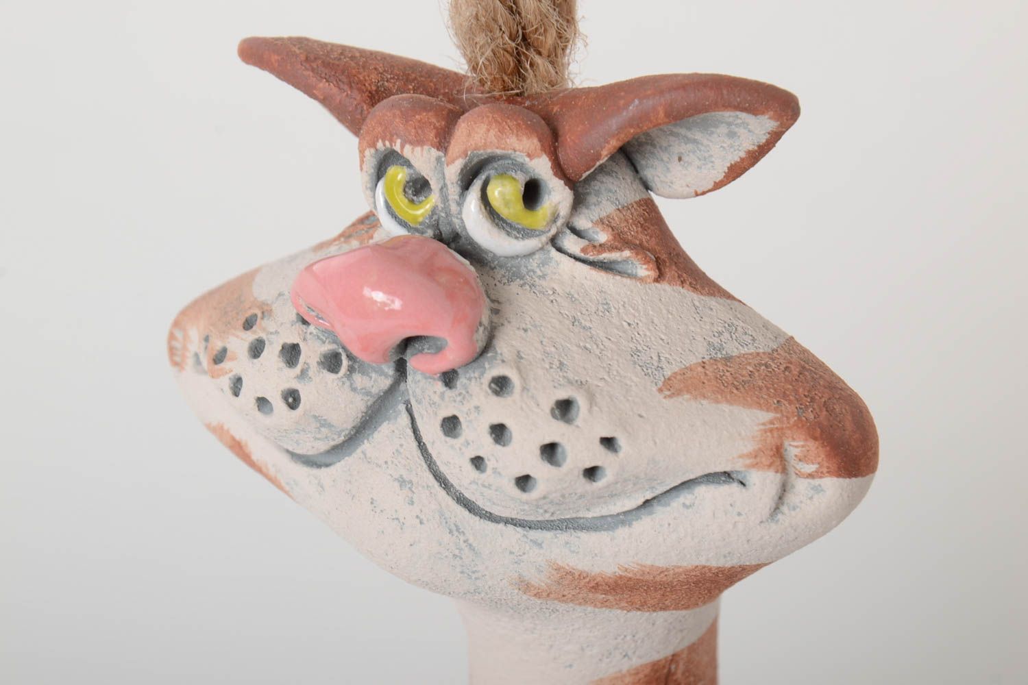 Handgemachte Keramik Spardose Katze Geschenk Idee ausgefallene Spardose foto 3