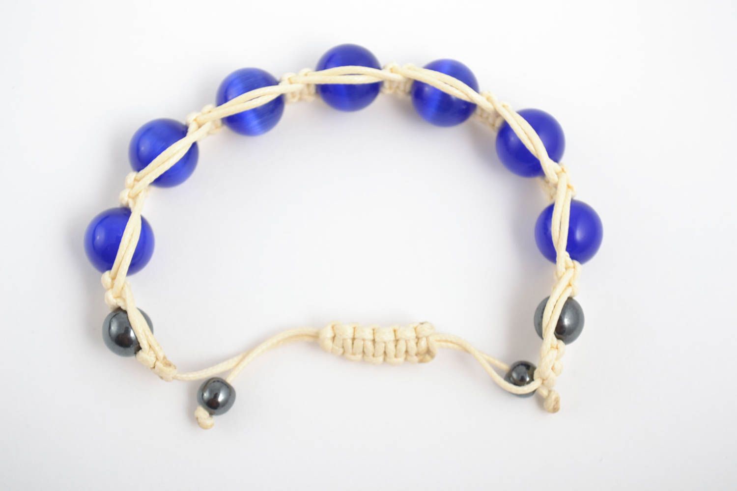 Stylish handmade wrist bracelet designs beaded gemstone bracelet gifts for her photo 2