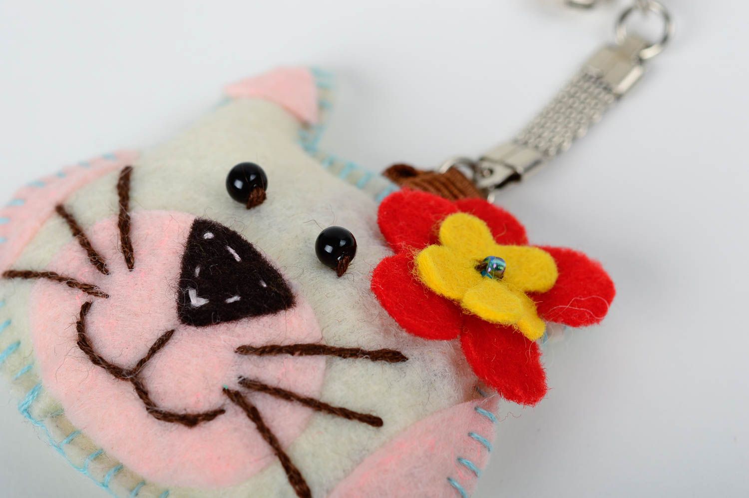 Handmade funny toy for kids soft pendant and keychain cute accessories photo 4