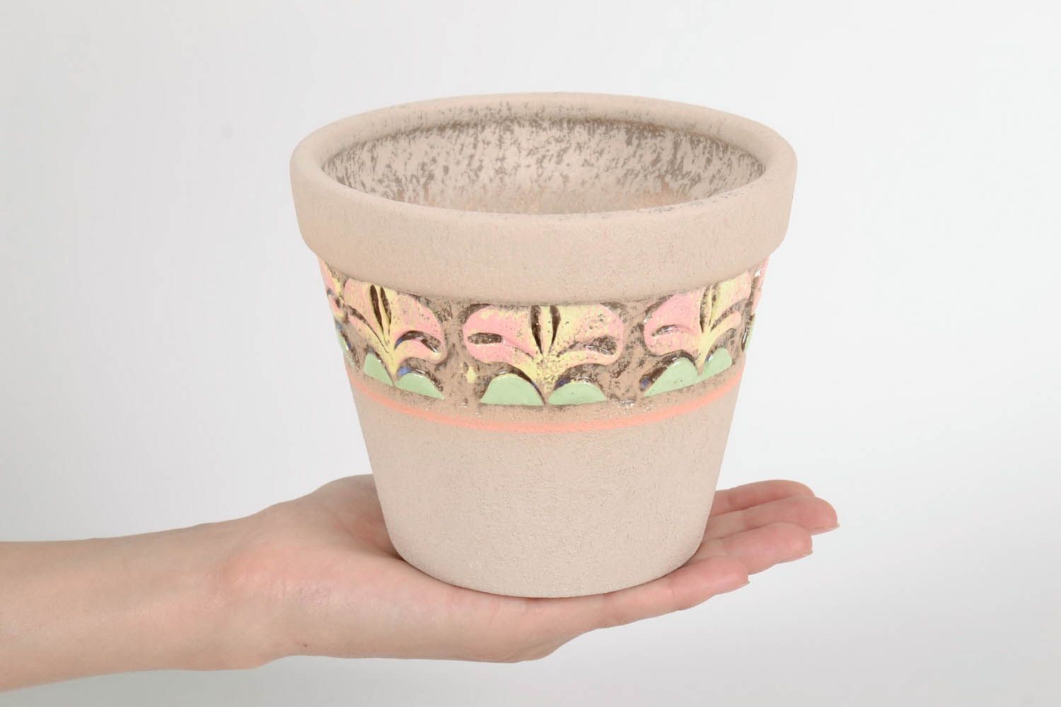 Ceramic flowerpot photo 5