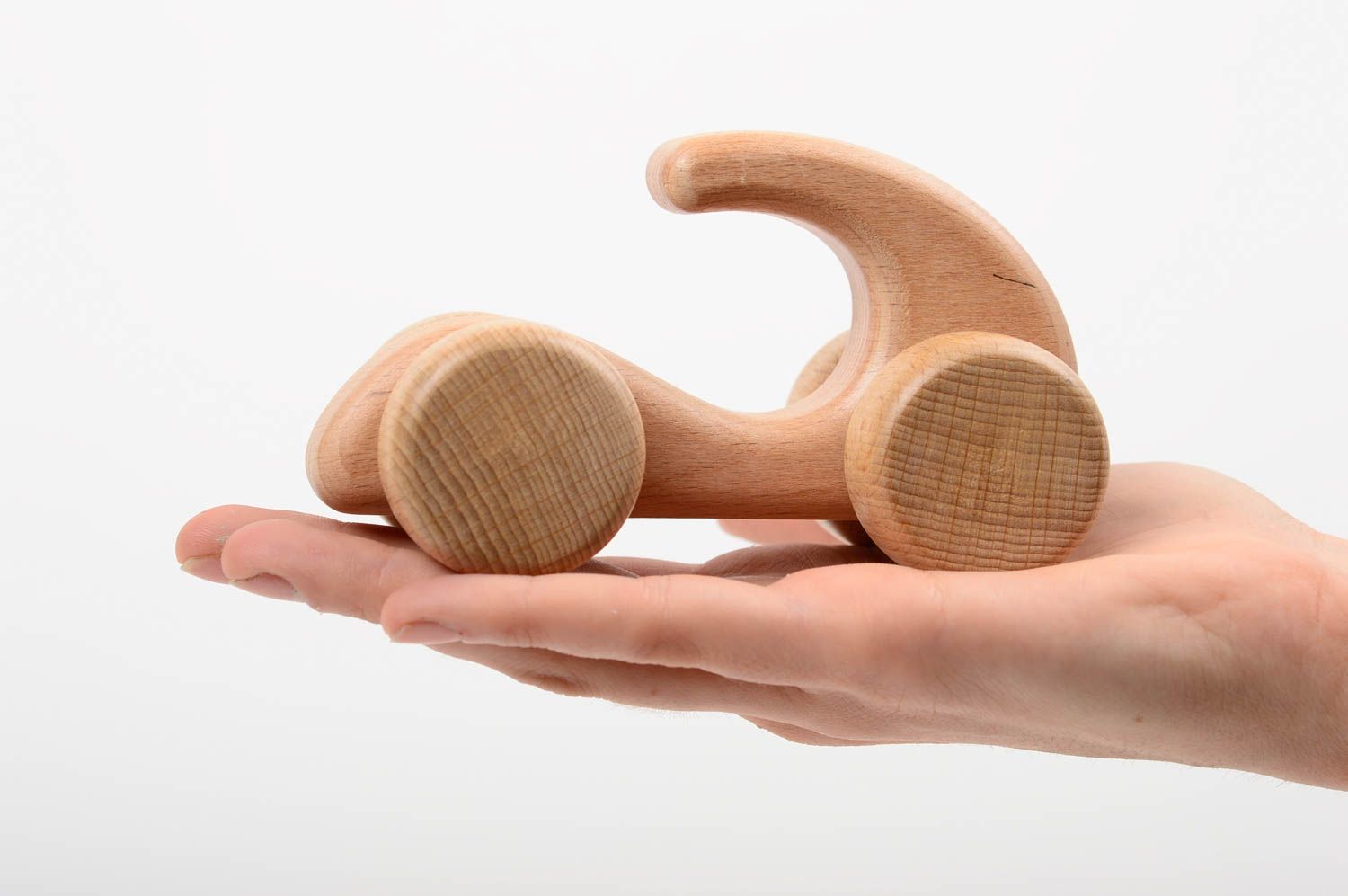 Wooden toy made of beech handmade accessories unusual stylish home decor photo 3