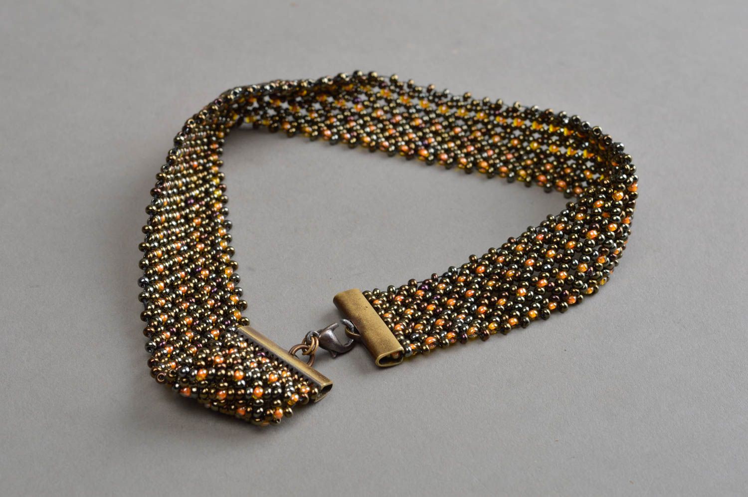 Stylish homemade beaded necklace evening collar necklace designs gifts for her photo 3