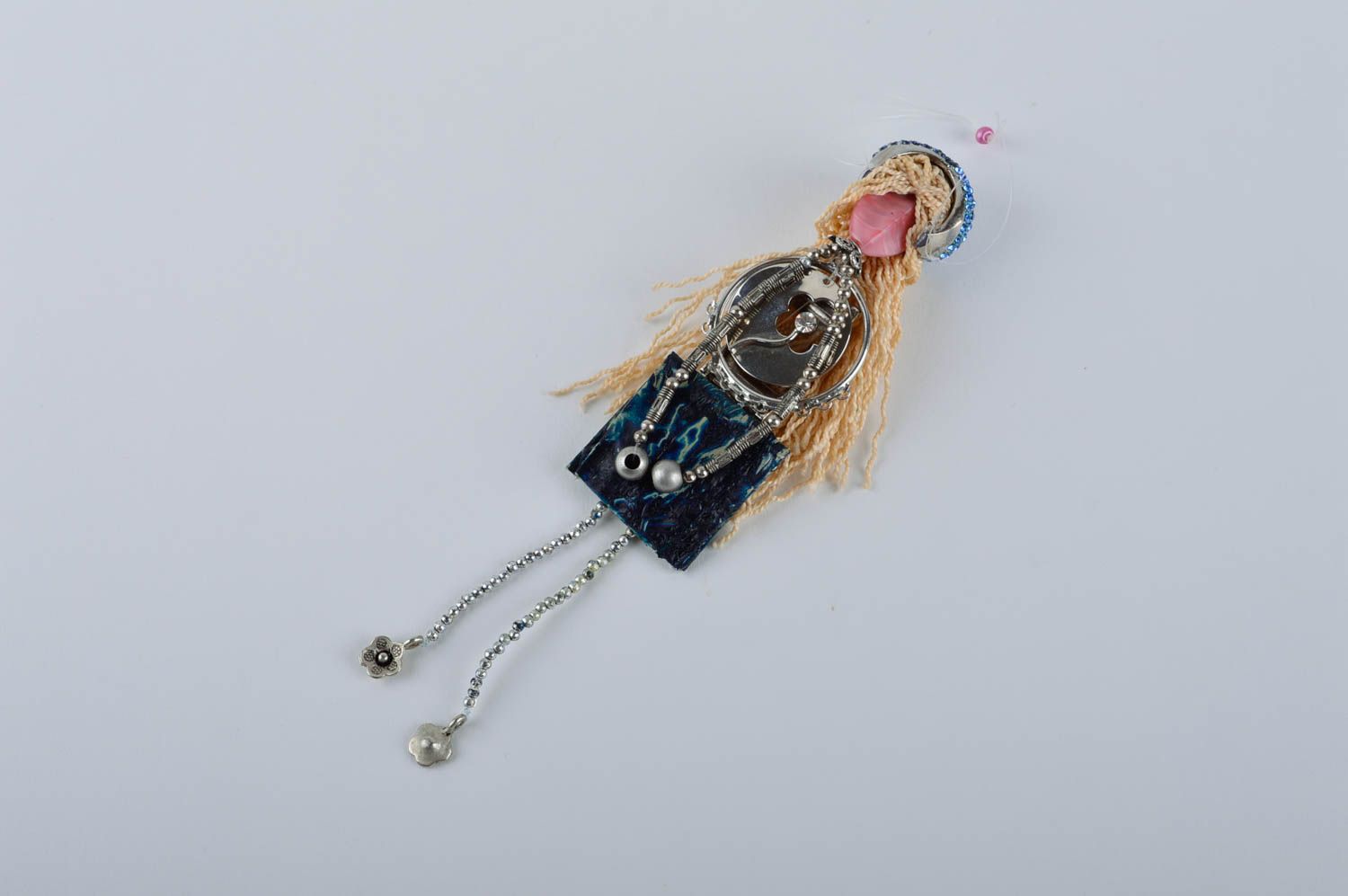 Muñeco de autor hecho a mano juguete decorativo estiloso souvenir original foto 4