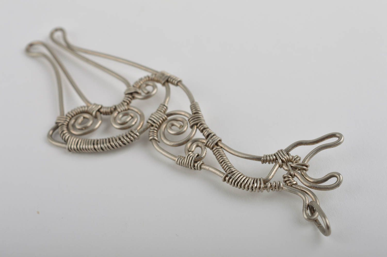 Colgante hecho a mano de metal adorno para el cuello regalo original para mujer foto 4