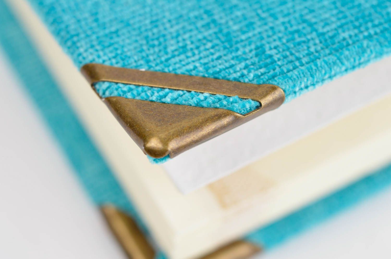 Handmade blue designer notebook cute diary for girls unusual beautiful notebook photo 4