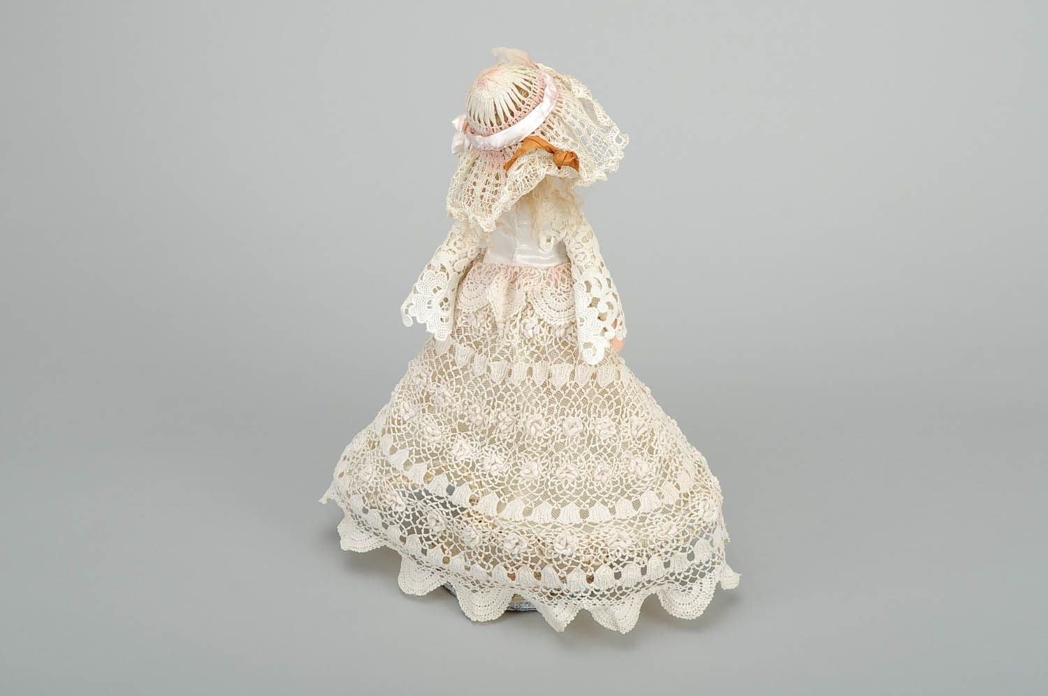 Designer's Doll with Vintage Lace Maid of Honor photo 5