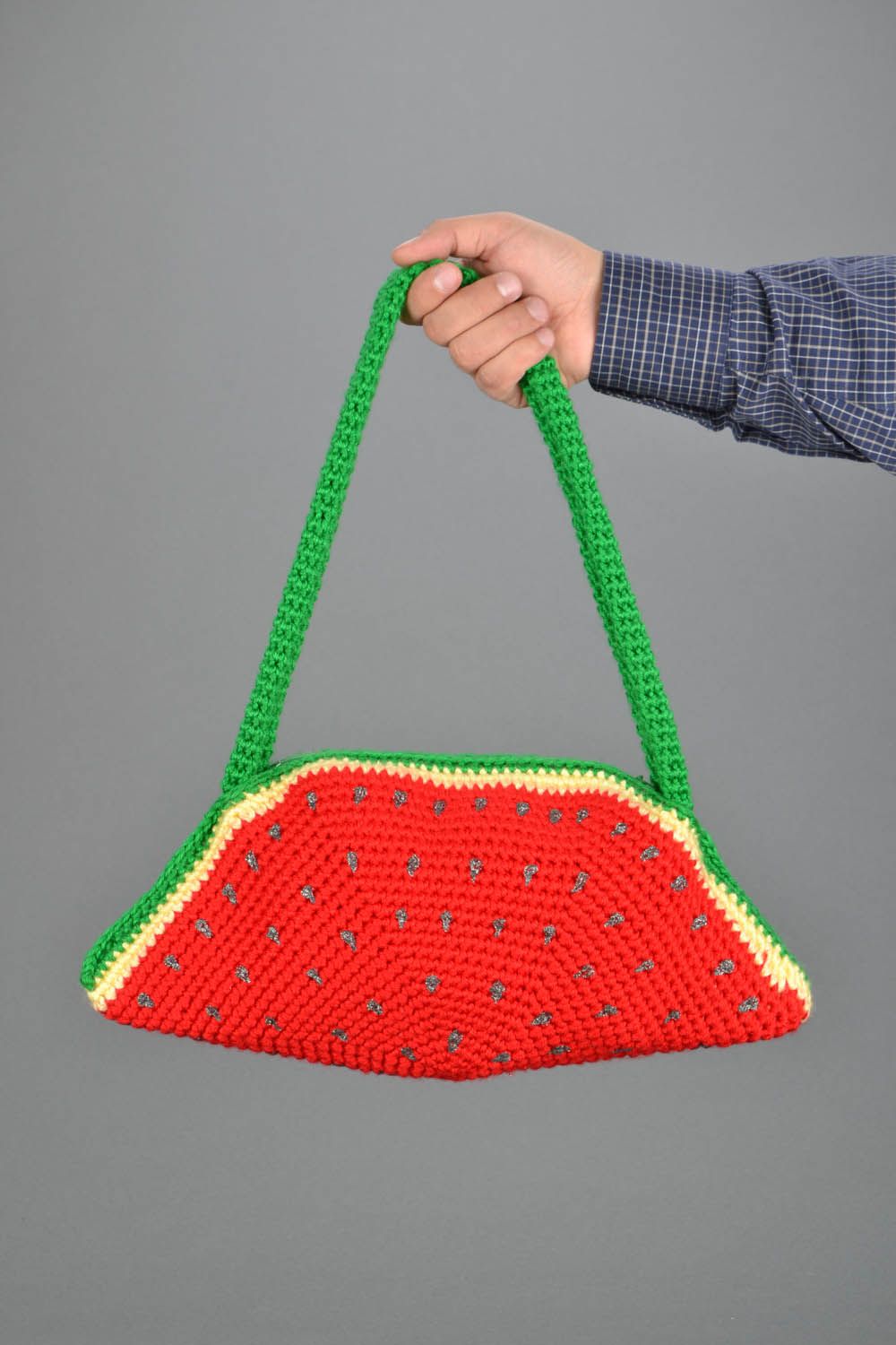 Crochet purse Watermelon photo 1