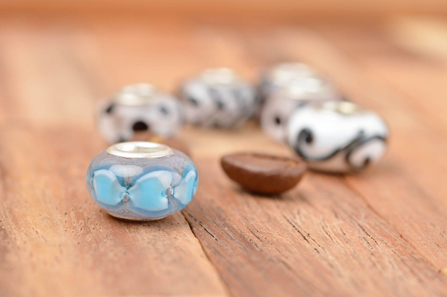 Jewelry findings handmade bead beautiful glass bead  lampwork bead jewelry beads photo 1