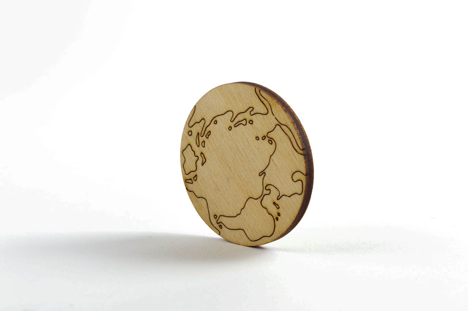 Figur Holz Miniatur Figur handmade Holzartikel zum Gestalten Deko Figur Erde foto 1