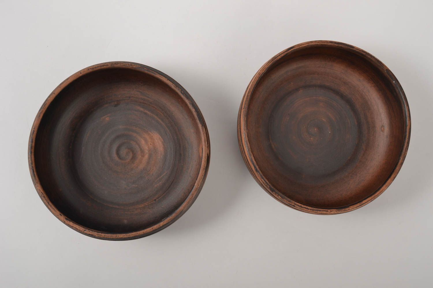 Handmade unusual plates interesting kitchen decor designer beautiful pottery photo 2