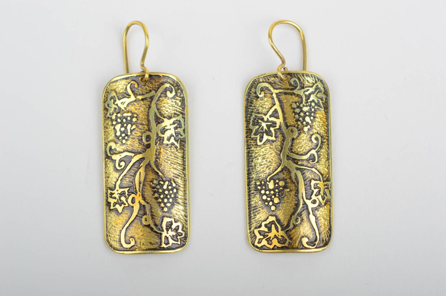 Handmade earrings metal jewelry designer earrings fashion accessories for women photo 5