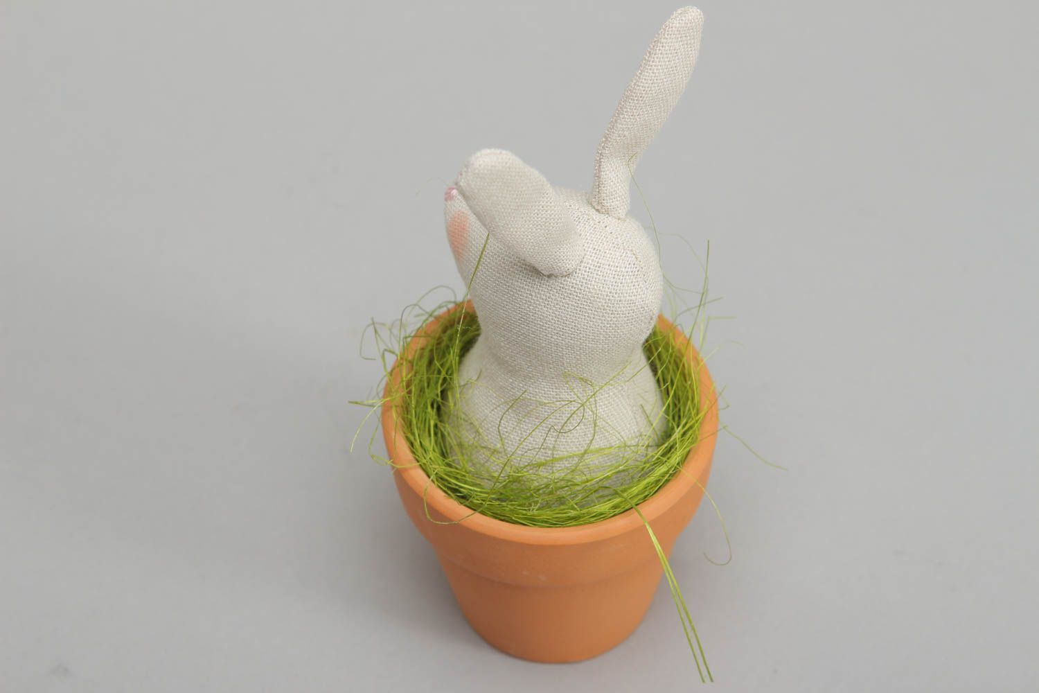 Пасхальный кролик белый для декора  фото 2