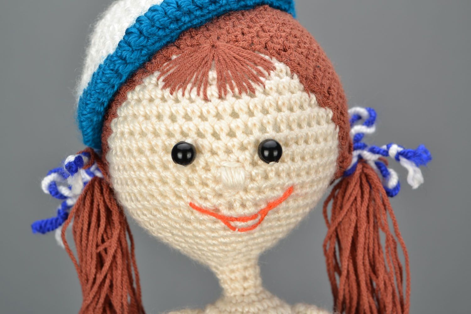 Künstlerische Puppe aus Stoff Puppe-Seefrau foto 4