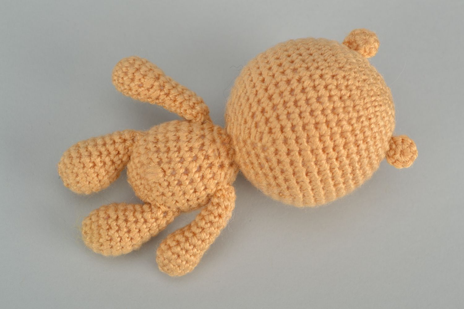 Small crochet woolen toy Bear photo 4