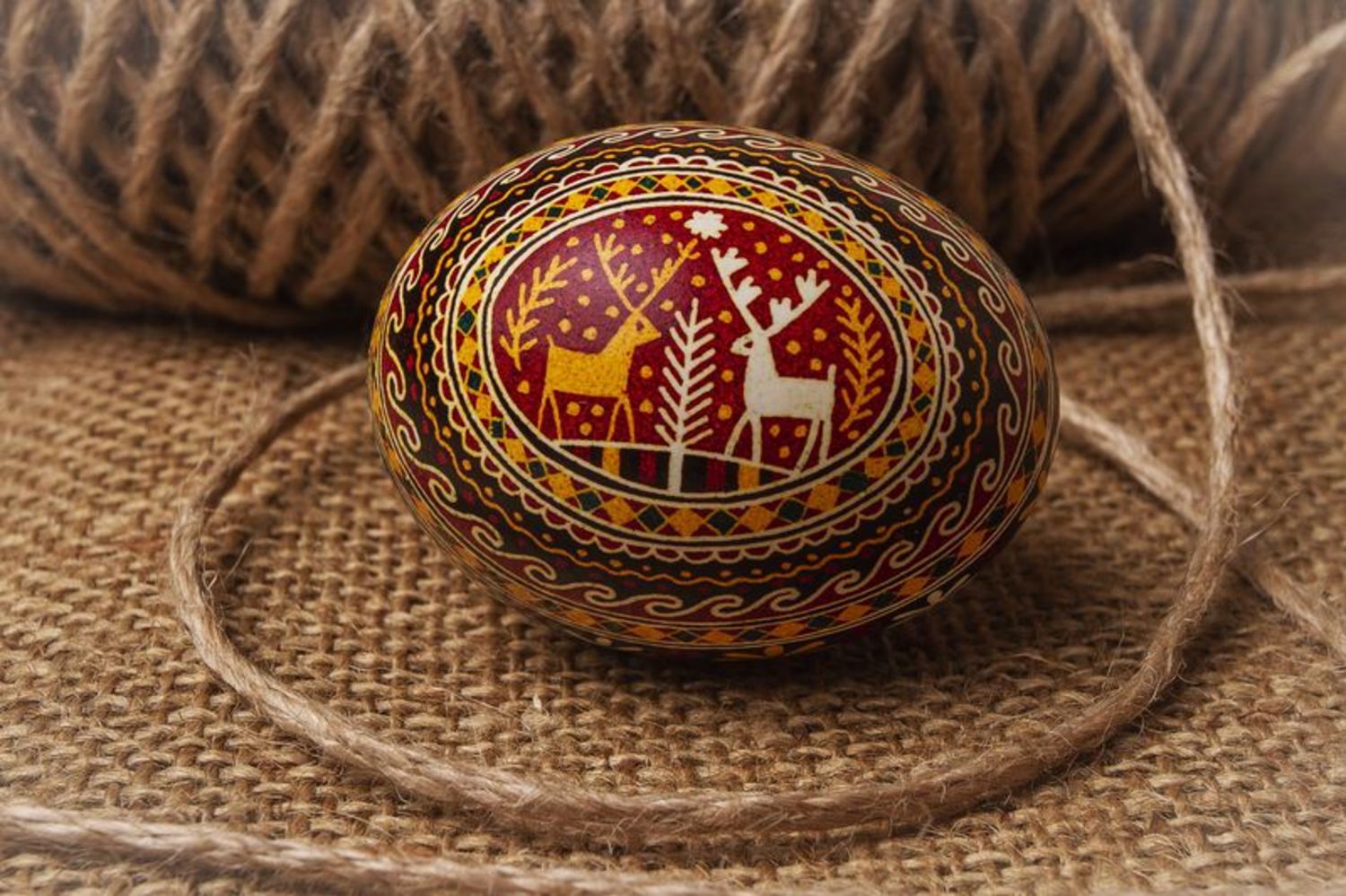 Украинское пасхальное яйцо фото 1