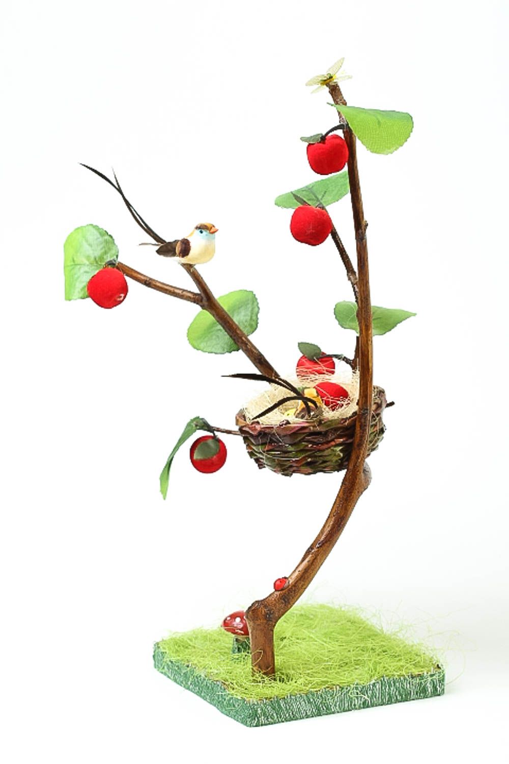 Декор для дома ручной работы декоративное дерево яблочное предмет декора фото 3