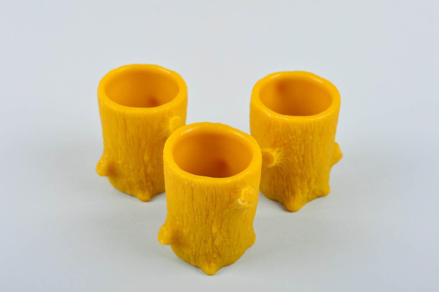 Handmade cups made of wax eco friendly tableware designer shot glasses photo 7